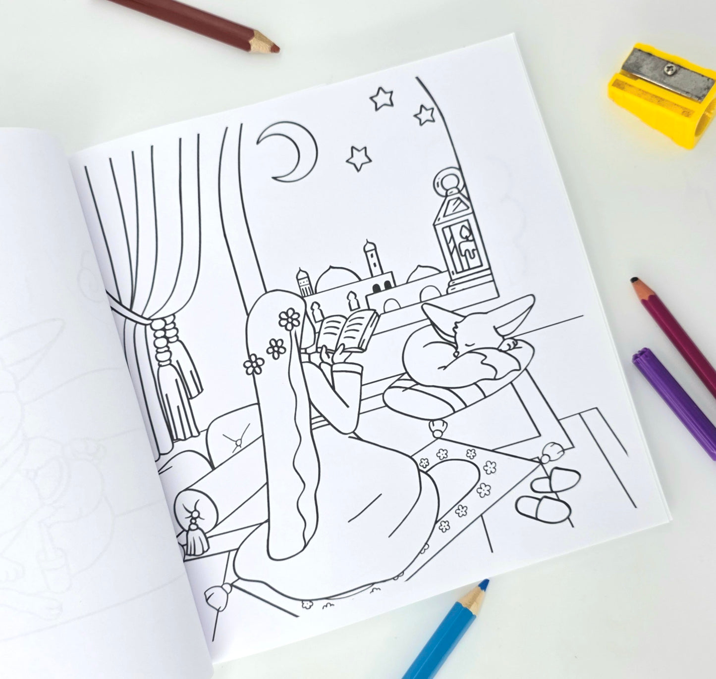 Livre de coloriage "Mes Héros muslims"