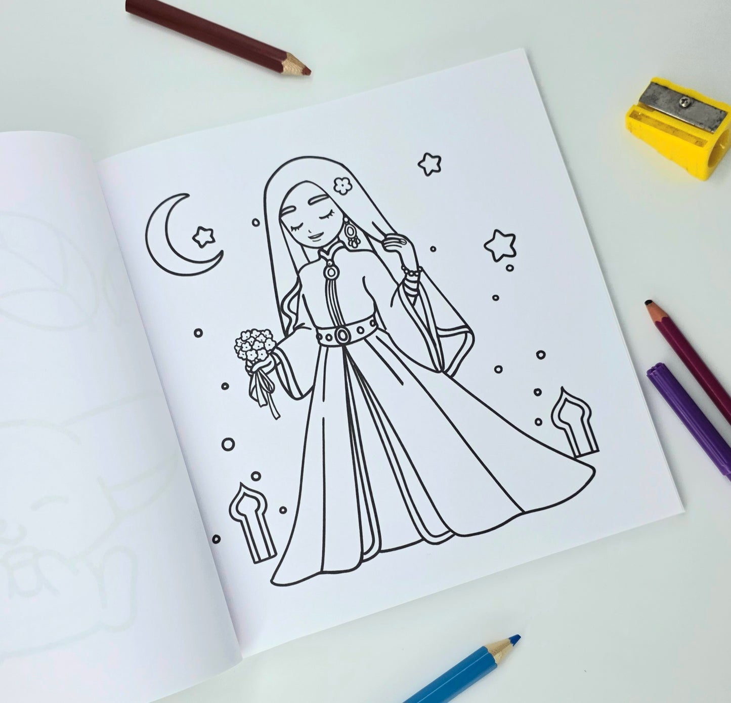 Livre de coloriage "Mes Héros muslims"
