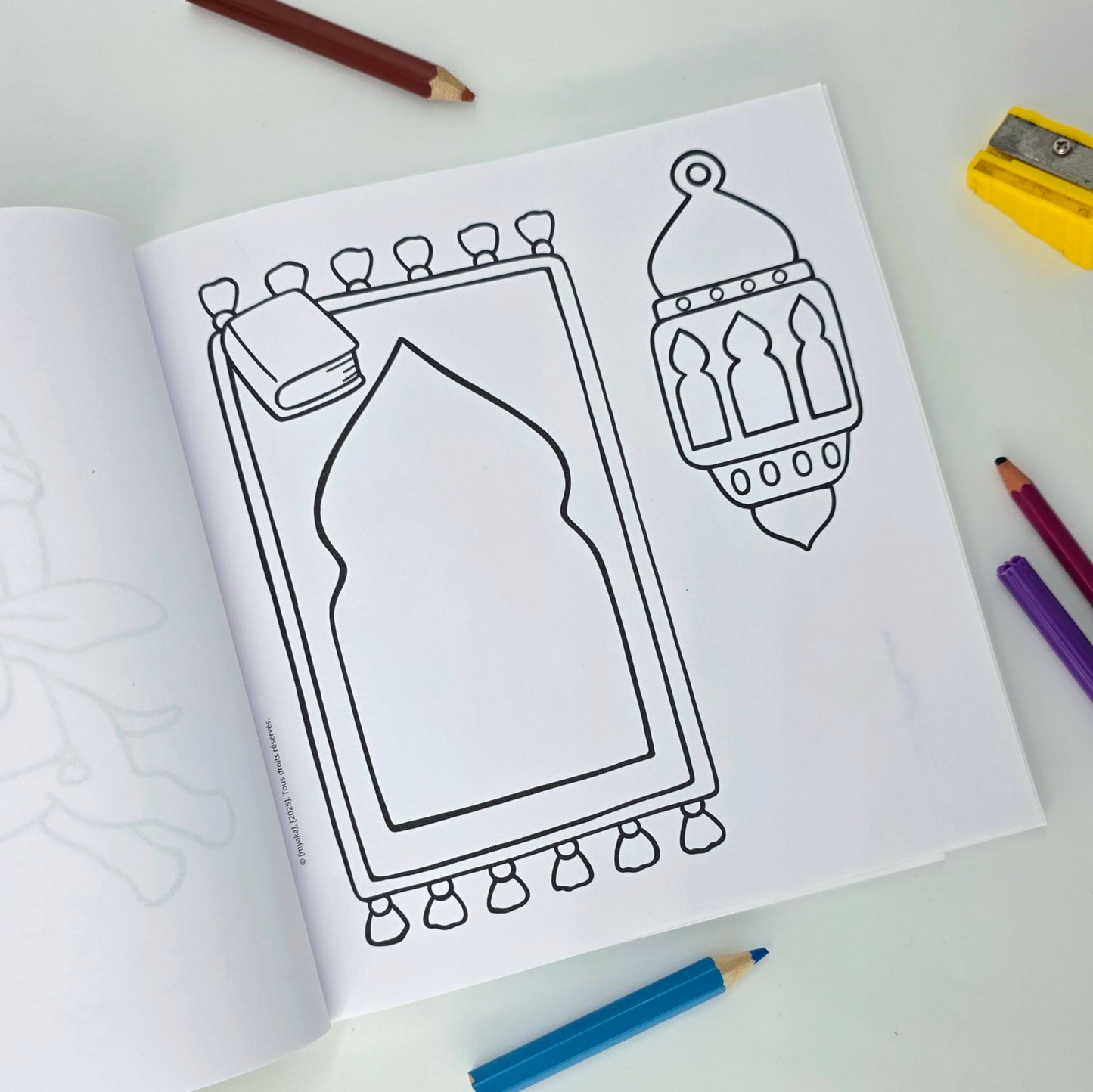 Livre de coloriage "Mes Héros muslims"