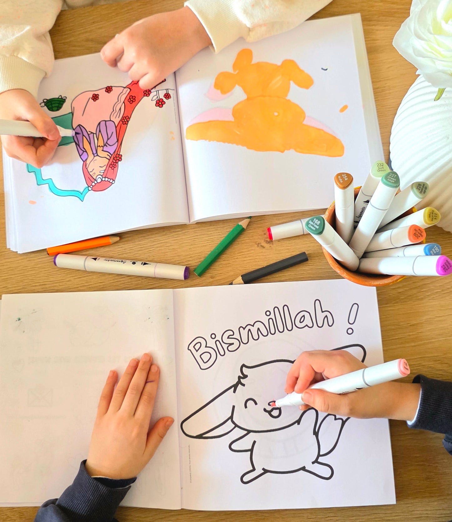 Livre de coloriage "Mes Héros muslims"