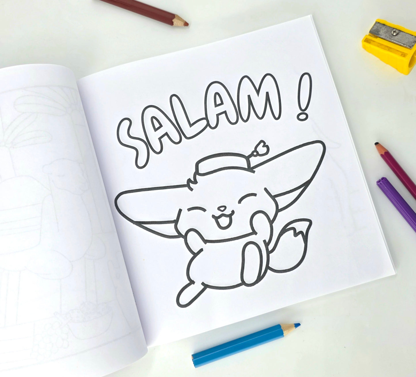 Livre de coloriage "Mes Héros muslims"